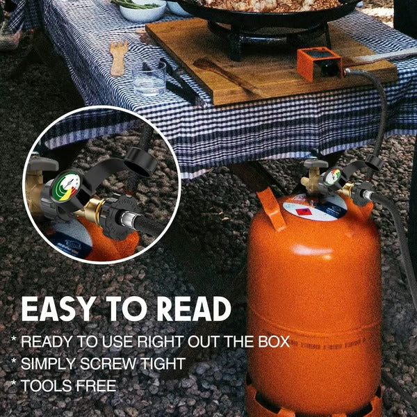 GrillGuard - Universal Gas Level Indicator for 5–40 lb LP Tanks