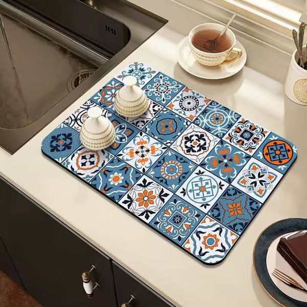DryRetro – Quick Dry Water Draining Mat