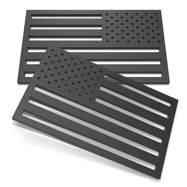 ShadowPatriot – 3D American Flag Emblem Decal