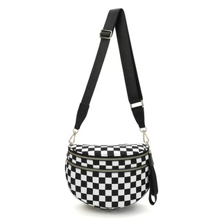 IrisLuxe – Best Version Crossbody with Double Zips
