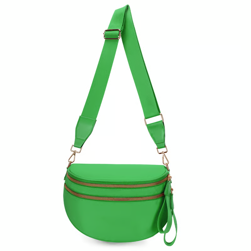 IrisLuxe – Best Version Crossbody with Double Zips