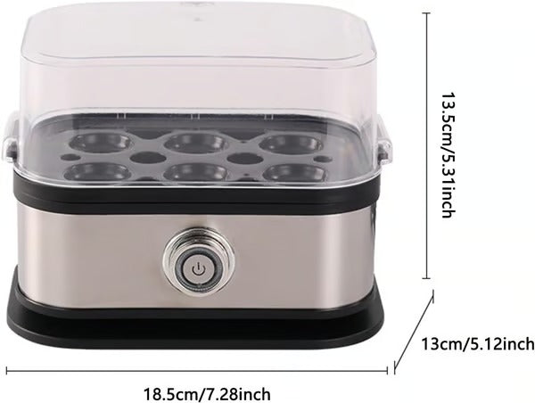 EggEase – Stainless Steel Rapid Egg Cooker