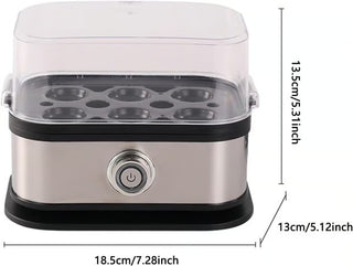 EggEase – Stainless Steel Rapid Egg Cooker