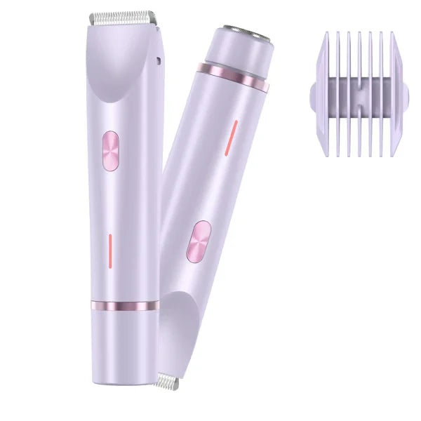SilkyGlow | 2-in-1 Electric Shaver For Women For Smooth Skin