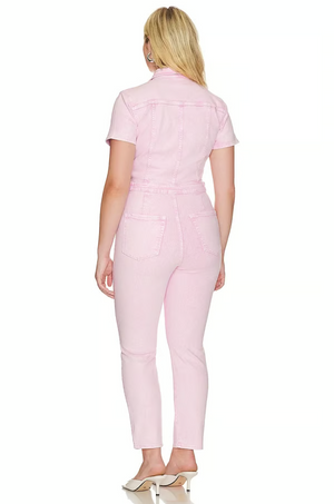 GlamStep – Barbie-Inspired Effortless Jumpsuit