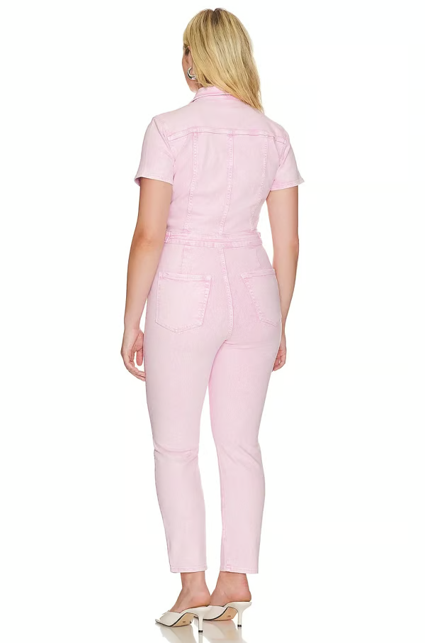 GlamStep – Barbie-Inspired Effortless Jumpsuit