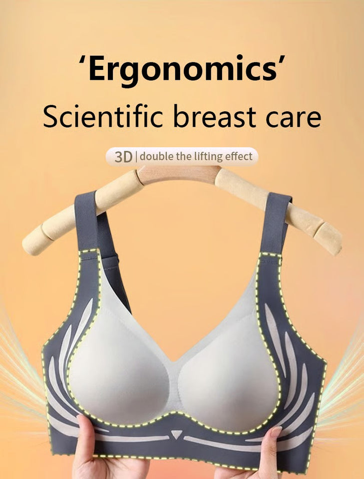 LiftLuxe – Wireless Push Up Gather Bra