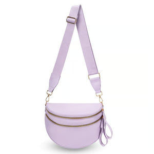 IrisLuxe – Best Version Crossbody with Double Zips