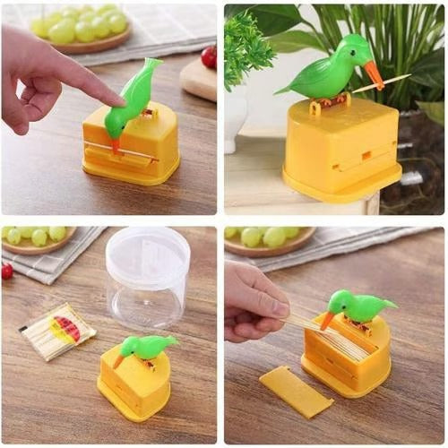 PickPerch – Cute Bird Toothpick Dispenser