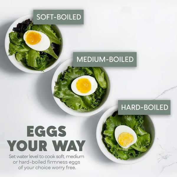 EggEase – Stainless Steel Rapid Egg Cooker