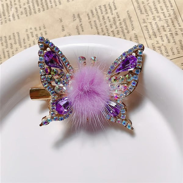 FlutterGleam – Flying Butterfly Hairpin