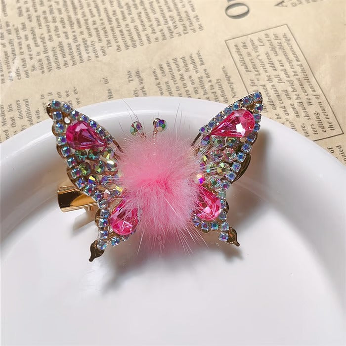 FlutterGleam – Flying Butterfly Hairpin