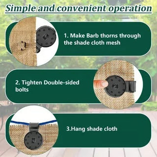GripGuard – Heavy Duty Shade Cloth Lock Clips