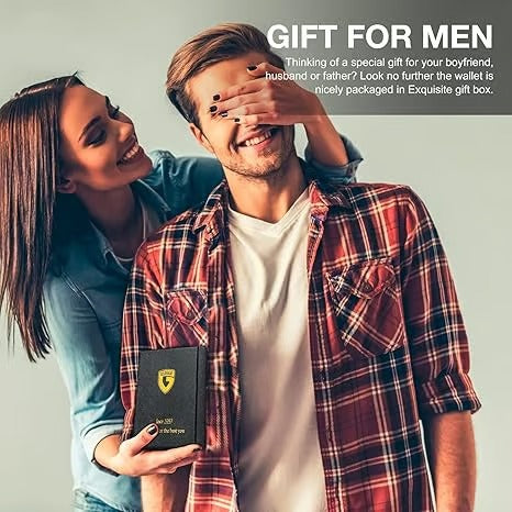 SlimLock – RFID Blocking Carbon Wallet for Men