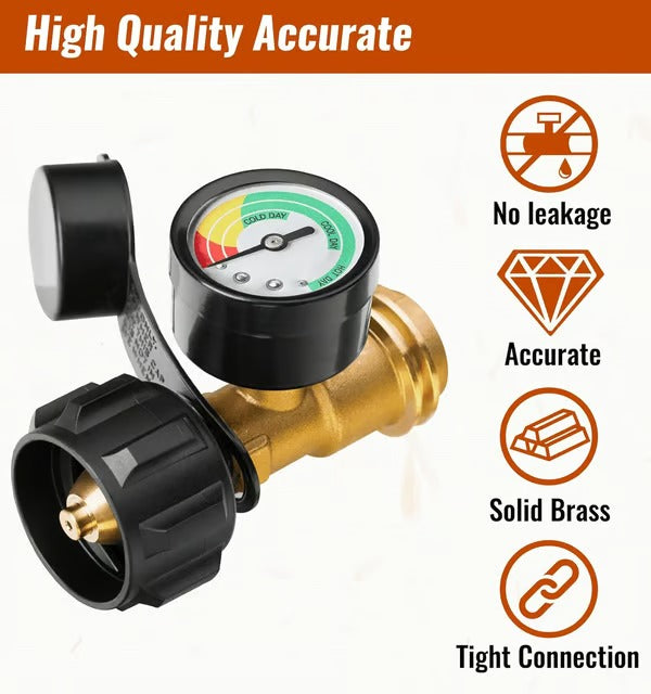 GrillGuard - Universal Gas Level Indicator for 5–40 lb LP Tanks