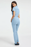 GlamStep – Barbie-Inspired Effortless Jumpsuit