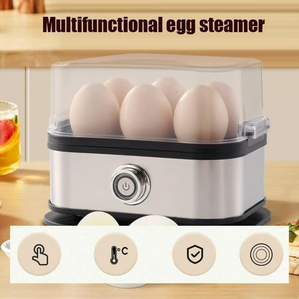 EggEase – Stainless Steel Rapid Egg Cooker