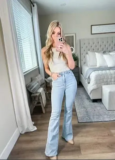 SkyRise – Ultra High Stretch Flare Jeans