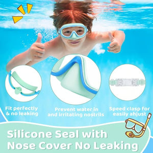SplashGuard – Large Frame Waterproof Goggles for Kids