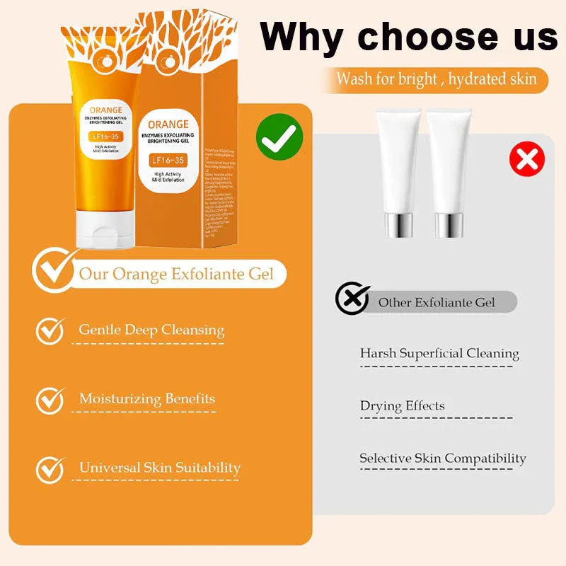 CitrusGlow – Enzyme Exfoliating Gel