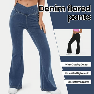 SculptEase – Crossover High Waisted Jeans