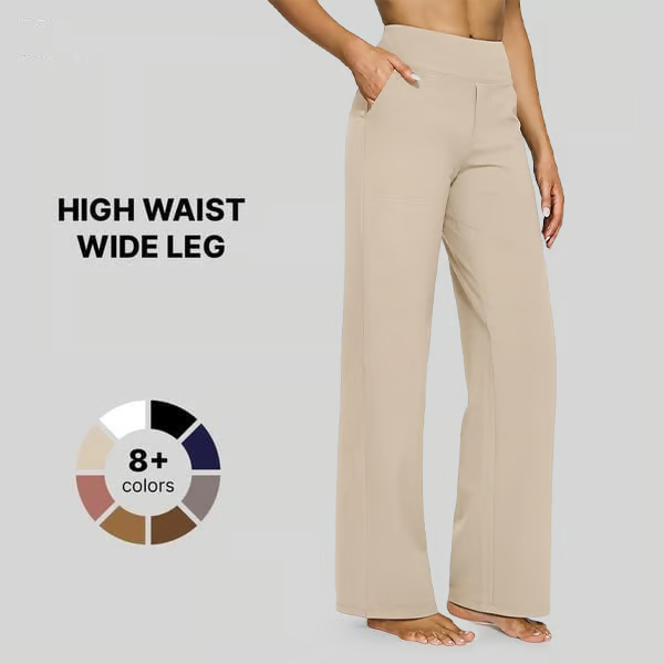 FlexElegance – High Waist Business Yoga Pants