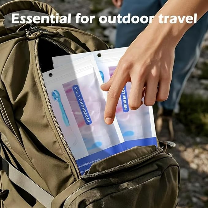 SmileKit – 5 in 1 Portable Oral Care Set