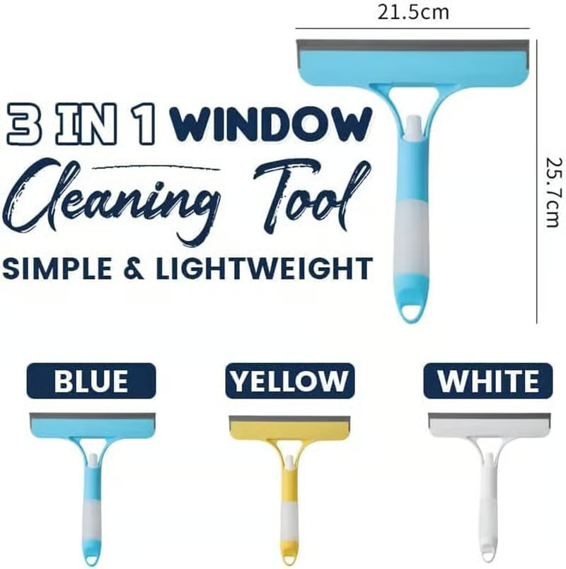 ClearSwipe | 3-in-1 Window Scraper & Cleaner