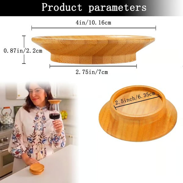 Sip & Snack – Wine Glass Charcuterie Topper Tray