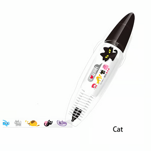 DoodleZoo – Press Type Animal Deco Pen