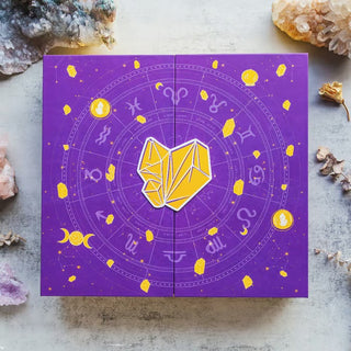 MysticMoon Halloween Countdown Crystal Box – 31 Days of Magic
