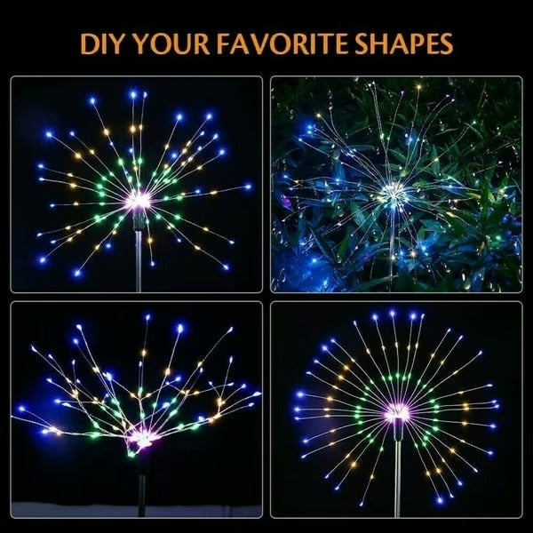 StarBloom – Waterproof Solar Fireworks Garden Light