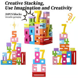 MiniMinds – Educational Wooden Number Blocks Set