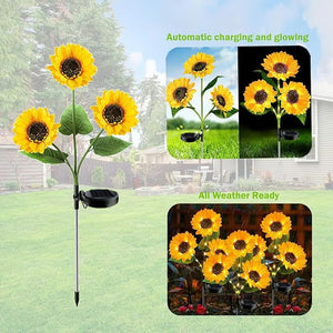 SunBloom – Solar Powered LED Sunflower Garden Lights