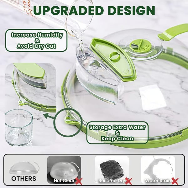 SteamGuard – Microwave Food Cover Lid