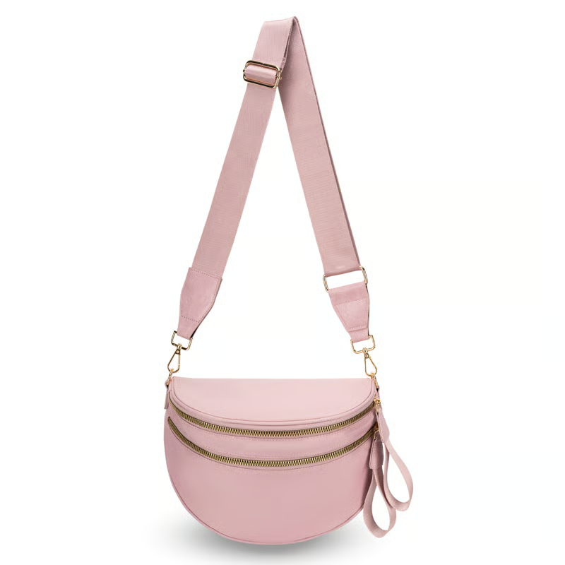 IrisLuxe – Best Version Crossbody with Double Zips