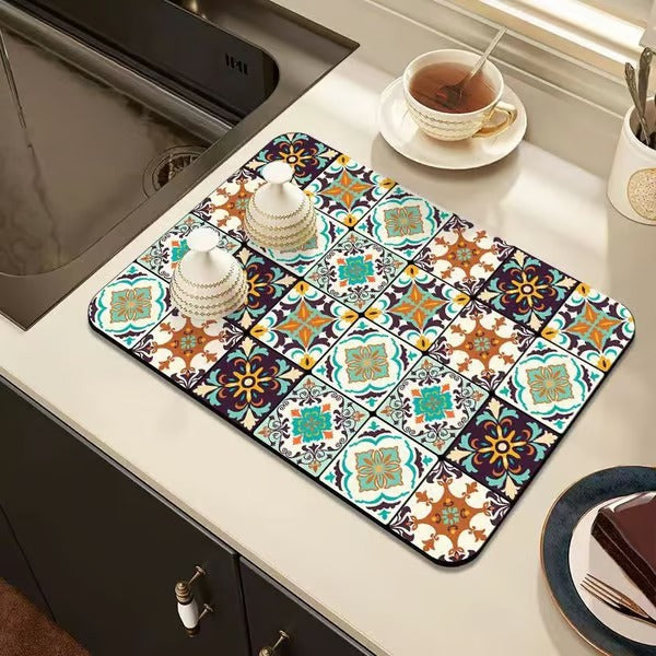 DryRetro – Quick Dry Water Draining Mat