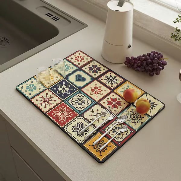 DryRetro – Quick Dry Water Draining Mat