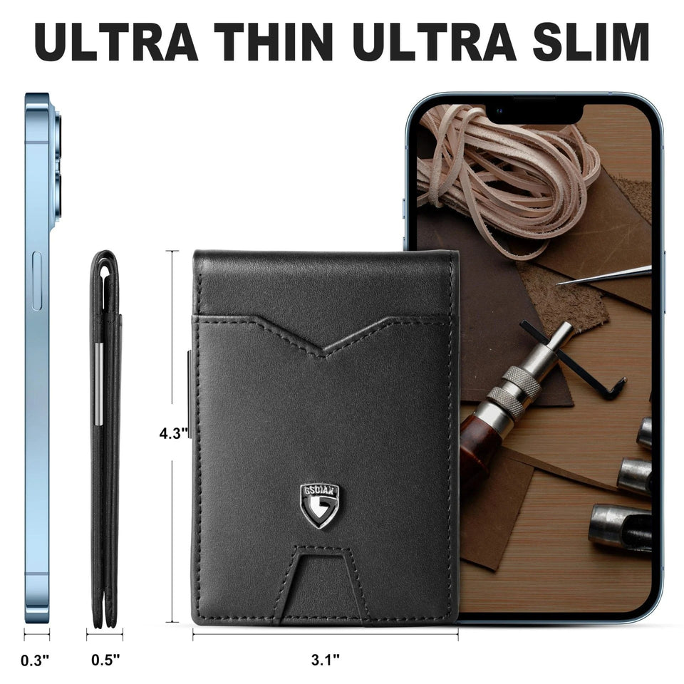 SlimLock – RFID Blocking Carbon Wallet for Men