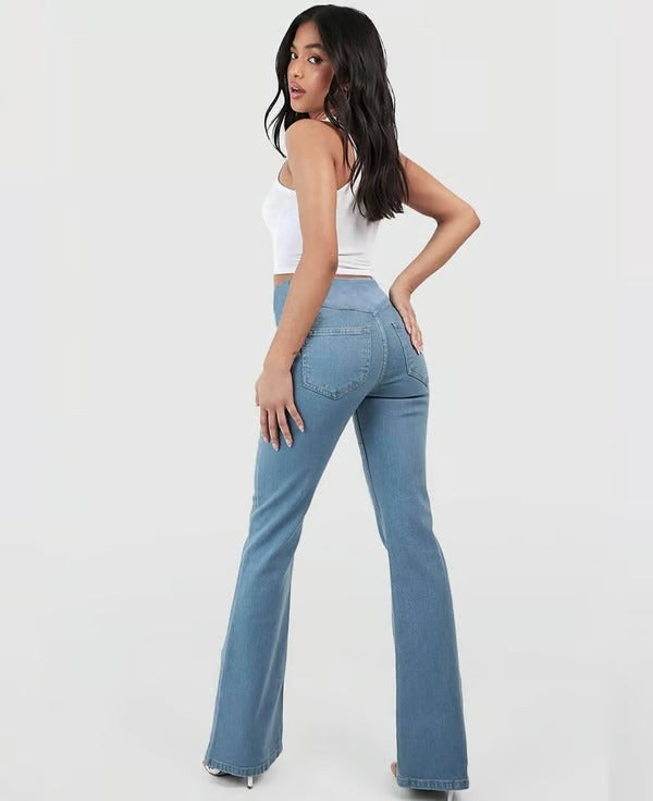 SculptEase – Crossover High Waisted Jeans