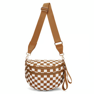 IrisLuxe – Best Version Crossbody with Double Zips