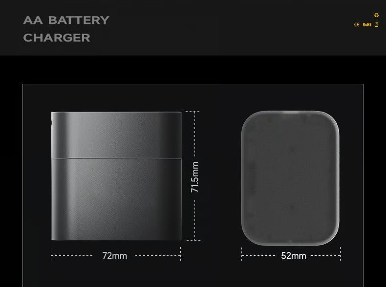 ChargeNest – Compact Compartment for Lithium Batteries