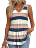 BellaFlair | Elegant V-Neck Babydoll Tank Top