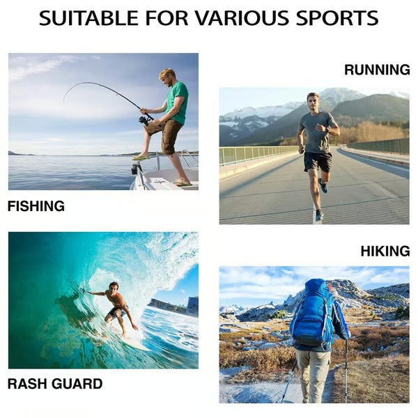 SolarGuard – UPF 50+ Lightweight Sun Hoodie for Men