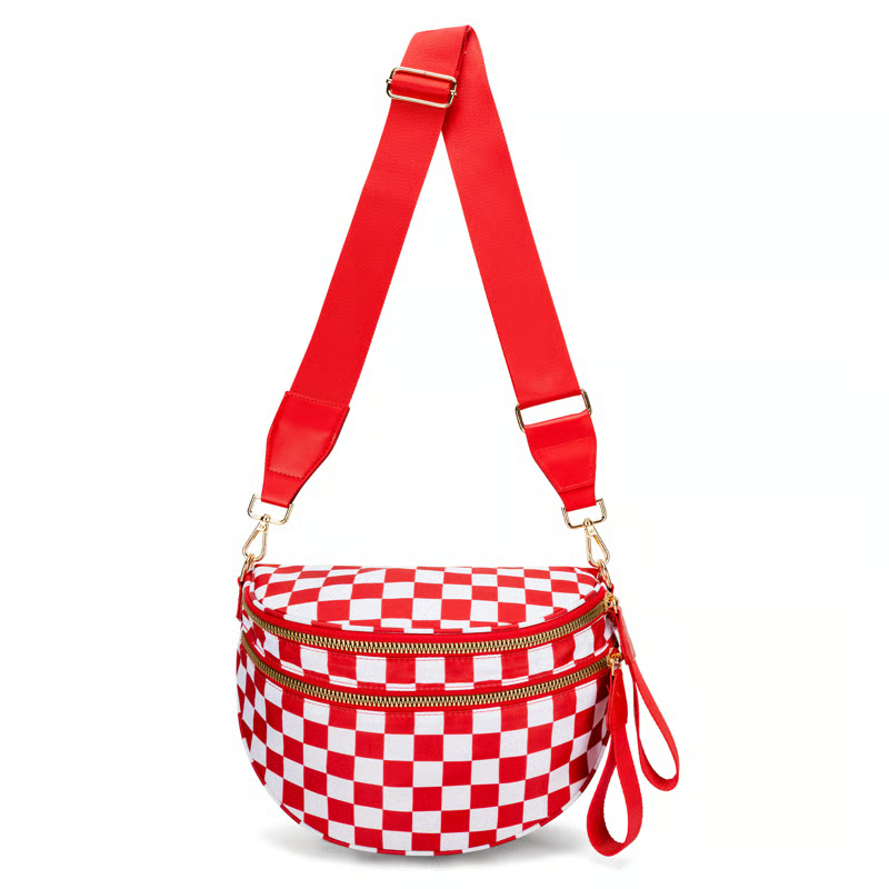 IrisLuxe – Best Version Crossbody with Double Zips