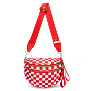 IrisLuxe – Best Version Crossbody with Double Zips