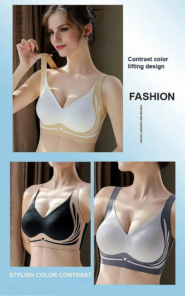 LiftLuxe – Wireless Push Up Gather Bra