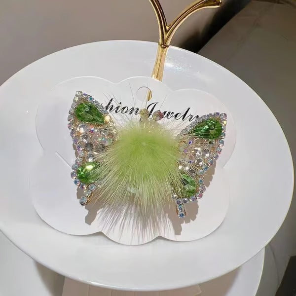 FlutterGleam – Flying Butterfly Hairpin