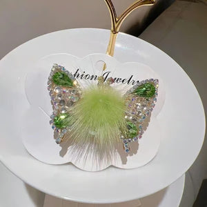 FlutterGleam – Flying Butterfly Hairpin