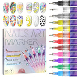 ColorDazzle – Precision Nail Art Pens in 12 Shades